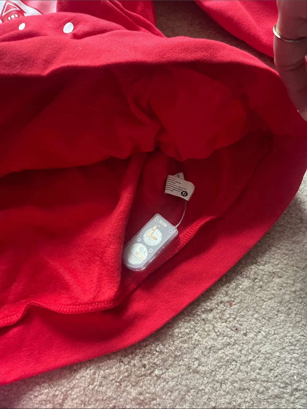 Home alone light up sweatshirt